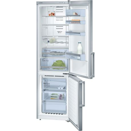 Combina frigorifica Bosch KGN39XL32, No Frost, 355 l, H 201 cm, Argintiu