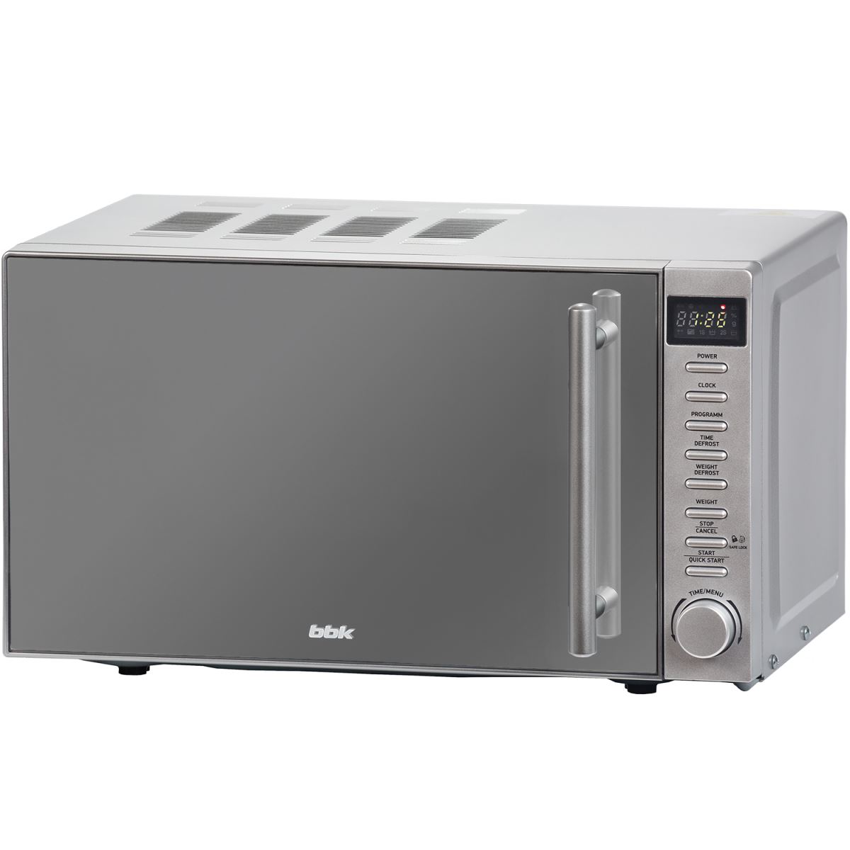 BBK Cuptor cu microunde 20MWS-721T/BS-M, 700 W, 20 L, LED, Argintiu