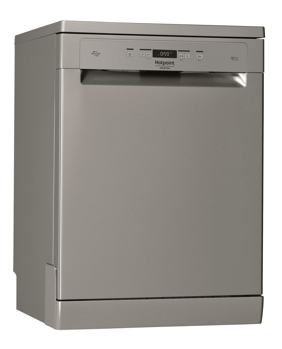 Hotpoint Ariston Masina de spalat vase HFO 3C21 W C X, Independenta, 14 seturi, Clasa A++, Argintiu