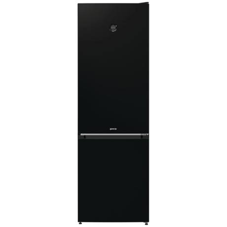 Combina frigorifica Gorenje NRK612SYB4, 307 L, NoFrost Plus, Display LED Touch, Răcire rapidă, EcoMode, H 185 cm, Negru