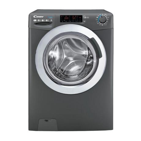 Masina de spalat rufe cu uscator Candy Smart Touch CSWS596TWMCRE-S, 9/6 Kg, 1500 RPM, Clasa D, Smart (NFC), Anthracite