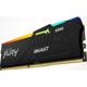 Memorie RAM Kingston FURY Beast RGB, DIMM, 16GB DDR5, CL40, 6000MHz
