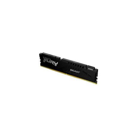 Memorie RAM Kingston, DIMM, DDR5, 32GB, 5600MHz, CL36, 1.35V, FURY Beast Black, Kit of 2