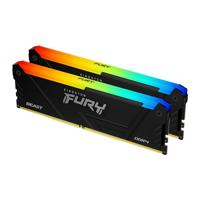 Memorie RAM Kingston Fury Beast, DIMM, DDR4, 64GB, 3200MHz, CL16, 1.35V, Kit of 2