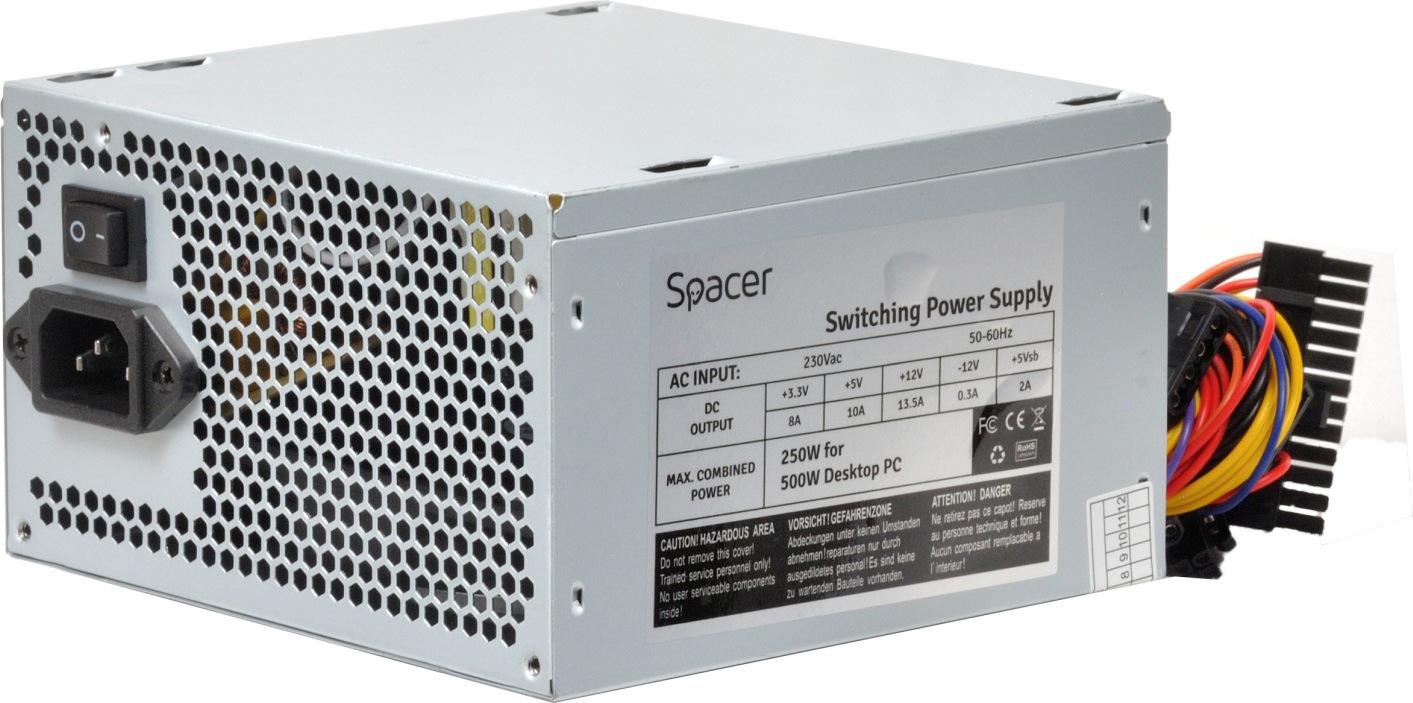 Sursa Spacer ATX 500, 250W for 500 Desktop PC