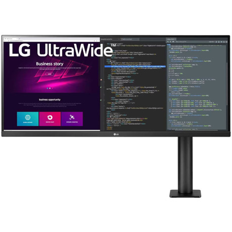 Monitor Ergo LG UltraWide™ 34" 34WN780P-B.AEU, QHD, IPS, HDR10, AMD FreeSync™, Interfață OnScreen, MAXXAUDIO®