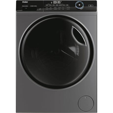 Masina de spalat cu uscator Haier HWD80-B14959S8U1, 8 kg spalare, 5 kg uscare, 1400 rpm, Clasa A, Motor Direct Motion, Wi-Fi, iRefresh, ABT, Pillow Drum, Dual Spray, Antracit