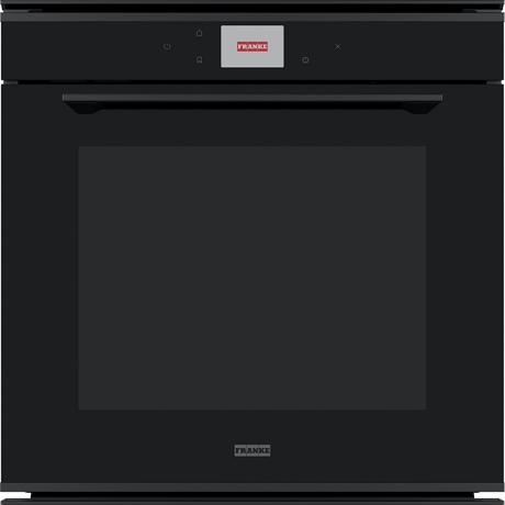 Cuptor incorporabil Franke Mythos FMY 99 P BK, 71 L, 17 functii, Cook Assist, Grill, Pirolitic, Functie Pizza, Display touch TFT, Negru 116.0613.709