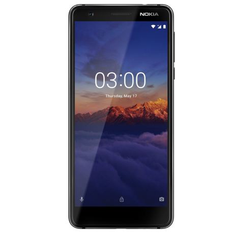 Telefon mobil NOKIA 3.1 2018 Dual Sim, Black, 5.2", RAM 2GB, Stocare 16GB