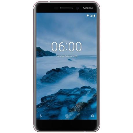 Telefon mobil NOKIA 6.1 Dual Sim 2018 Iron White, 5.5", RAM 3GB, Stocare 32GB
