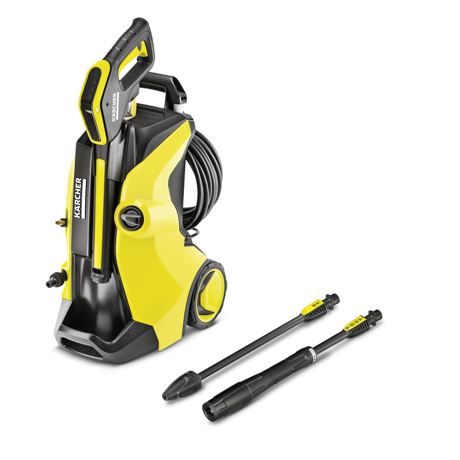 Curatitor cu apa sub presiune Karcher K 5 Full Control 13245000, 2100 W, 145 bari, Sistem Quick Connect, Jet Vario Power, Plug’n’ Clean, Negru/Galben
