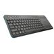 Tastatura Trust Veza, Wireless Multimedia, Negru