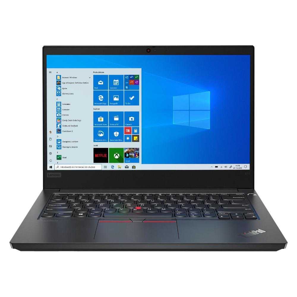 Laptop Lenovo ThinkPad E14, 14" FHD (1920x1080) IPS Anti-glare, Intel Core i5-10210U, 8GB RAM, 256GB SSD, Windows 10 Pro