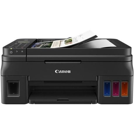 Multifunctional inkjet color CISS Canon PIXMA G4411, A4, Fax, Imprimare fara margini, USB Hi-Speed, Wi-Fi