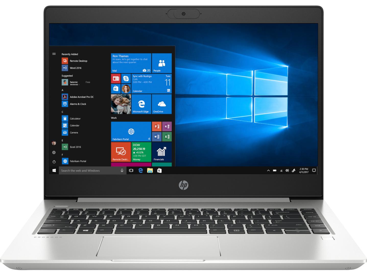 Laptop HP ProBook 445 G7, 14" LED FHD (1920x1080), Anti-Glare,  AMD Ryzen 5 4500U, RAM 8GB, SSD 256GB, Windows 10 PRO 64bit