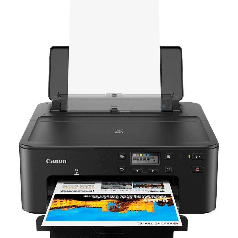 Imprimanta inkjet color Canon TS705, A4, duplex, USB Hi-Speed, Ethernet, Wi-Fi IEEE802.11 b/g/n/a, Canon PRINT Inkjet/SELPHY app, Easy-PhotoPrint Editor, Bluetooth , PIXMA Cloud Link, Google Cloud Print, Apple AirPrint, Wireless Direct, Mopria (Android)