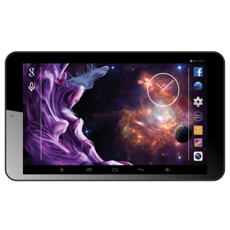 Tableta eSTAR Gemini, Quad-Core 1.4GHz, IPS 8", 1GB RAM, 16GB Flash, 5MP, Wi-Fi, Android (Negru)