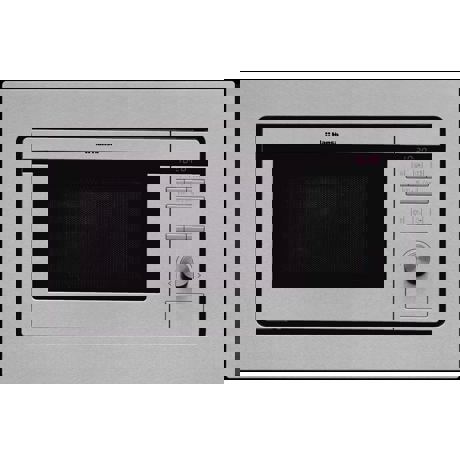 Cuptor cu microunde incorporabil Hansa Integra AMM20BEIH, 20 l, 8 programe, 800 W, Grill, Inox