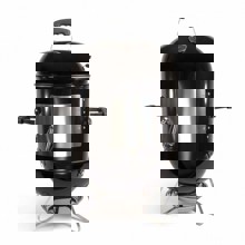 Afumatoare 2 in 1 Livoo DOC205, Suprafata de gatit Ø 44cm, Termometru integrat, Negru