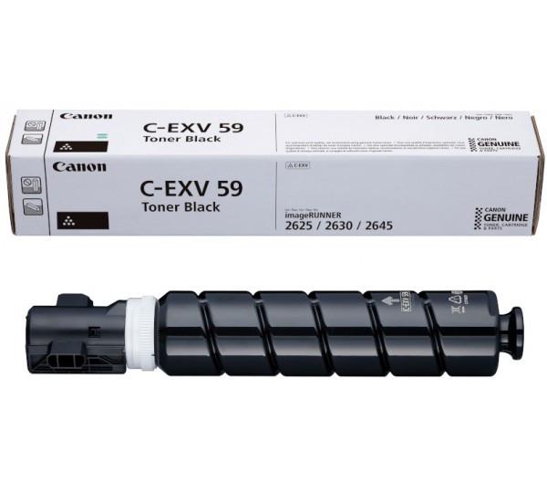 Toner Canon C-EXV59B, black, capacitate 30k pagini, pentru iR 2625i/2630i/2645i