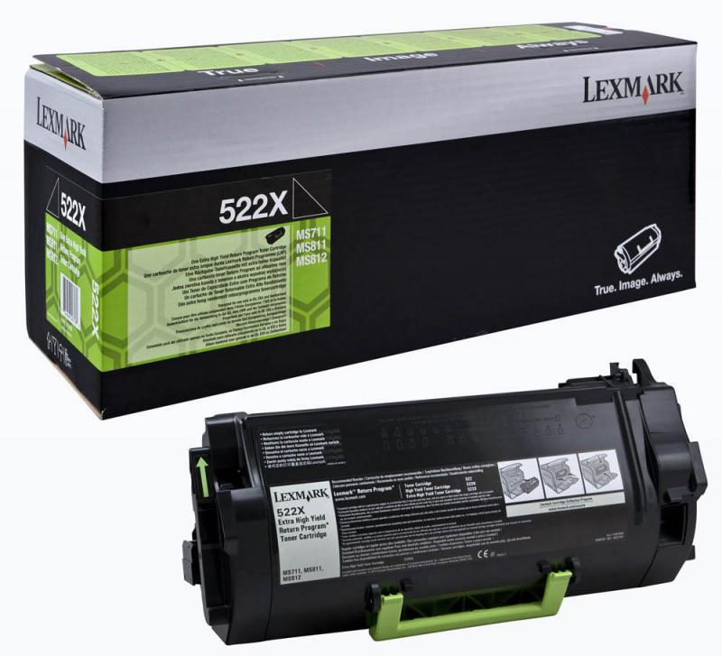  Cartus toner Lexmark 52D2X0E, black, 45 k