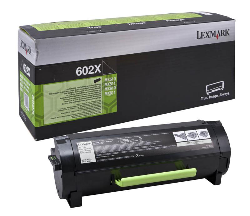 Toner Lexmark 60F2X00, black, 20 k