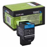 Cartus toner Lexmark 70C2HC0, cyan, 3 k