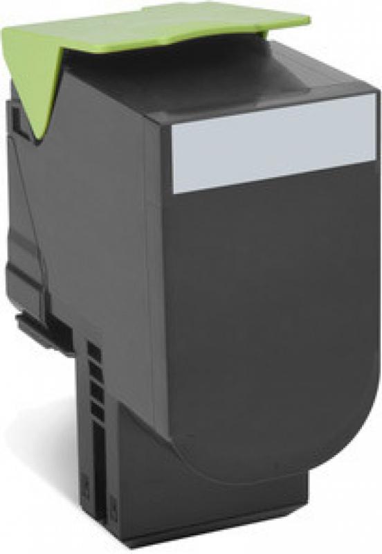 Cartus toner Lexmark 80C2HKE, black, 4 k