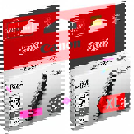 Cartus cerneala Canon CLI-571XL, magenta, capacitate 11ml, pentru Canon Pixma MG6850/MG6851, Canon Pixma MG5750/MG5751, Canon Pixma MG7750/MG7751/MG7752.