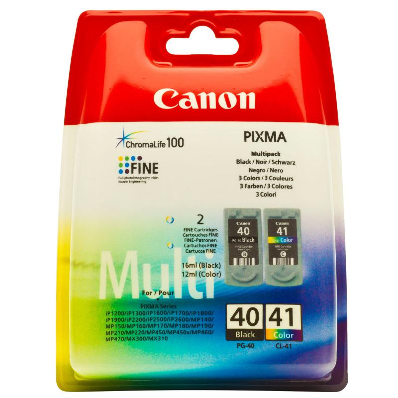 Kit Cartus Cerneala Canon PG40 + CL41 - BS0615B043AA