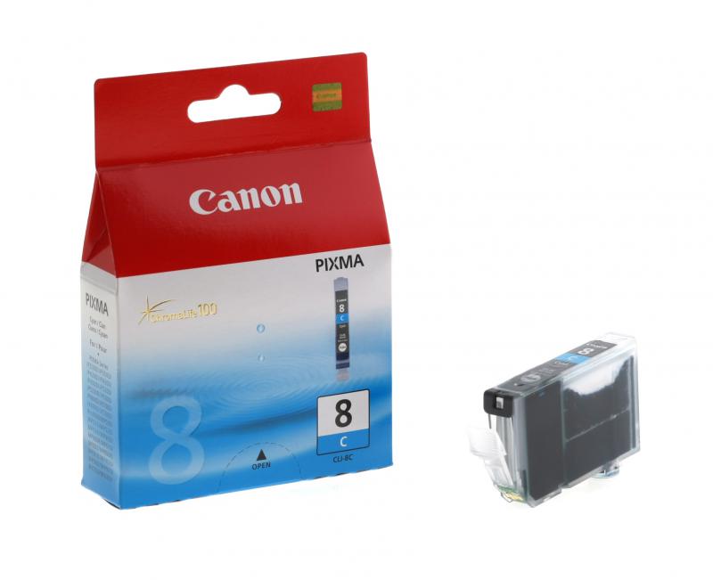Cartus cerneala Canon CLI-8C, cyan, capacitate 13ml