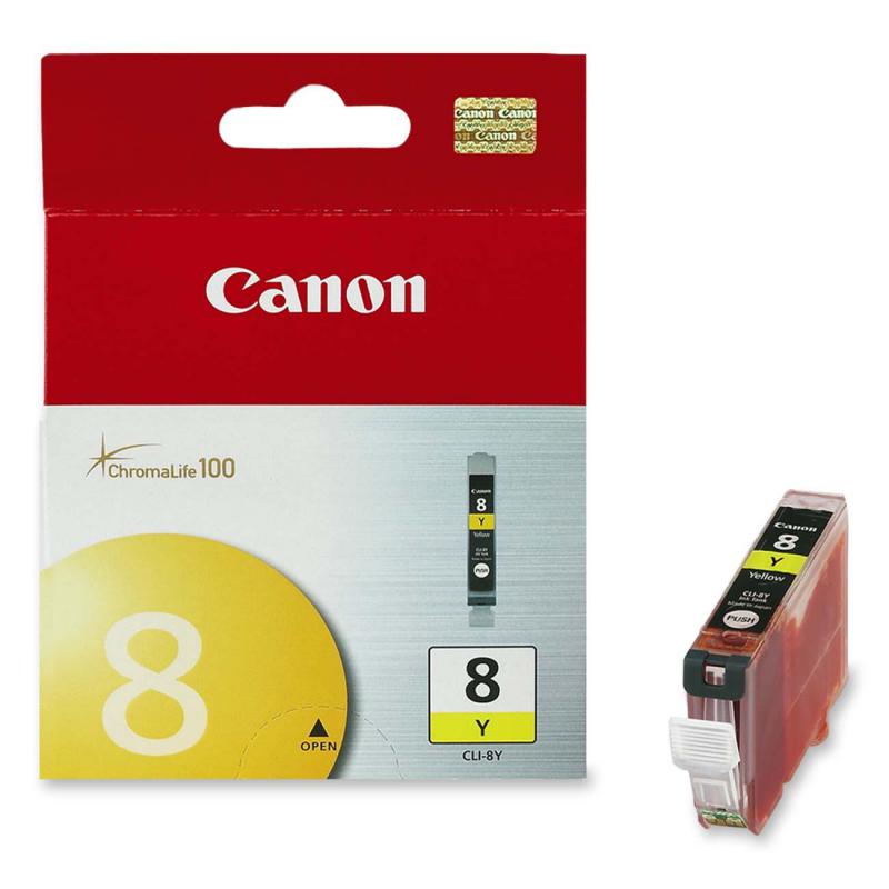 Cartus cerneala Canon CLI-8Y, yellow, capacitate 13ml