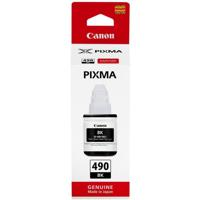Cartus cerneala Canon GI-490 BK, pigment black, capacitate 70ml, pentru echipamente CISS G1400 / G2400 / G3400