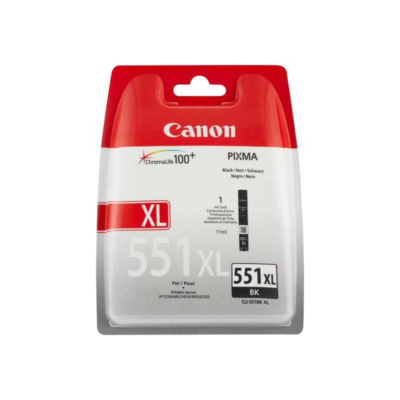Cartus cerneala Canon CLI-551XL, black, capacitate 11ml