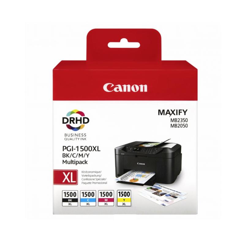 Kit Cartus Cerneala Canon 1500XL C/M/Y/BLK - BS9182B004AA
