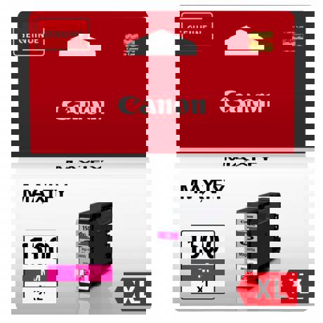  Cartus cerneala Canon PGI1500XLM, magenta, Dual Resistant High Density, capacitate 12ml