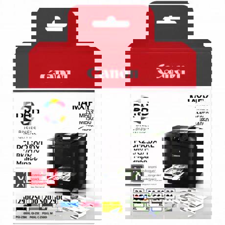 Kit Cartus Cerneala Canon 2500XL C/M/Y/BLK - BS9254B004AA
