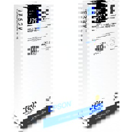 Cartus cerneala Epson T75614, black, capacitate 50ml, 2500 pagini, pentru WF-8590DWF, WF-8090DW, WF-8510DWF, WF-8010DW