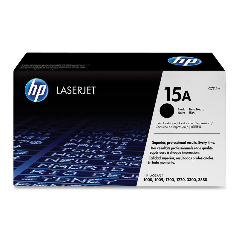 Toner HP C7115A, black, 2.5 k