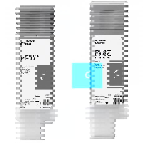  Cartus cerneala Canon PFI-107C, cyan, capacitate 130ml