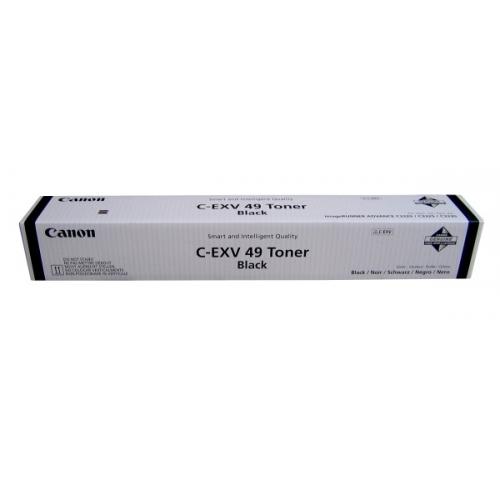 Toner Canon EXV49B, black, capacitate 36000 pagini, pentru iR Advance C3300i, 3320i, 3325i