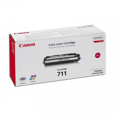  Toner Canon CRG711M, magenta, capacitate 6000 pagini