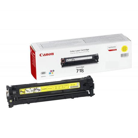  Toner Canon CRG718Y, yellow, capacitate 2900 pagini