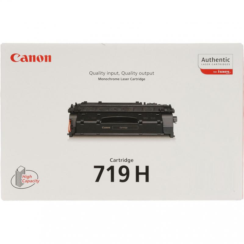 Toner Canon CRG719H, black, capacitate 6400 pagini