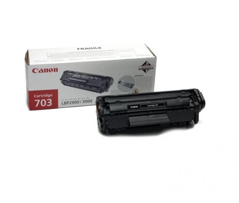 Toner Canon CRG703, black, capacitate 2000 pagini