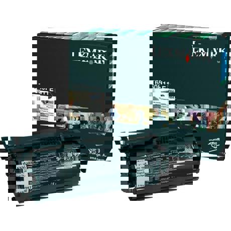  Cartus toner Lexmark T650H11E, black, 25 k