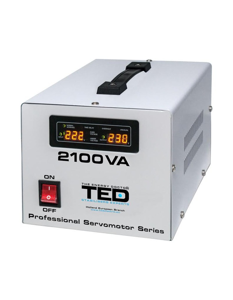 Stabilizator retea maxim 2100VA-SVC cu servomotor TED2100SVC TED Electric