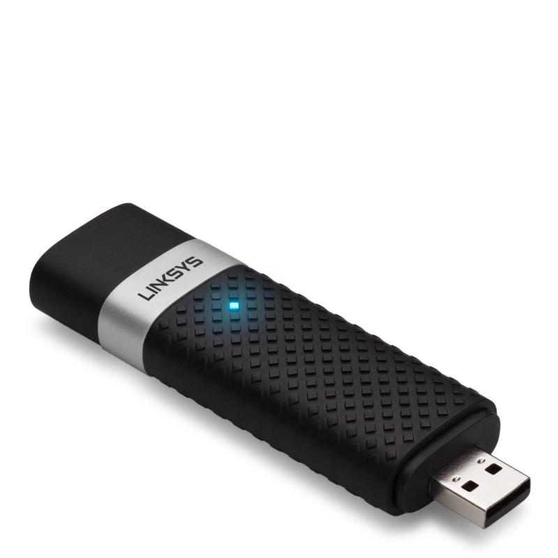Adaptor USB Wireless Dual-Band LINKSYS AE3000, 450Mbps, negru