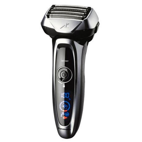 Aparat de barbierit Panasonic ES-LV65-S803 Wet & Dry, 5 lame, LED, Li-Ion, Aut 45 min, Negru