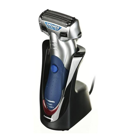 Aparat de barbierit Panasonic ES-SL41-S503, Umed/uscat, Autonomie 21 min (max.), Lamă inox, NiMH, Albastru/Argintiu